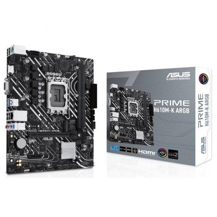 Carte Mère Asus H610M-K ARGB LGA 1700 Carte Mère Asus H610M-K ARGB LGA 1700