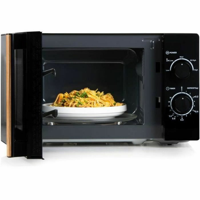 Domo DO2820 Micro-ondes 20 L Noir finition bois