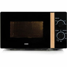 Domo DO2820 Micro-ondes 20 L Noir finition bois