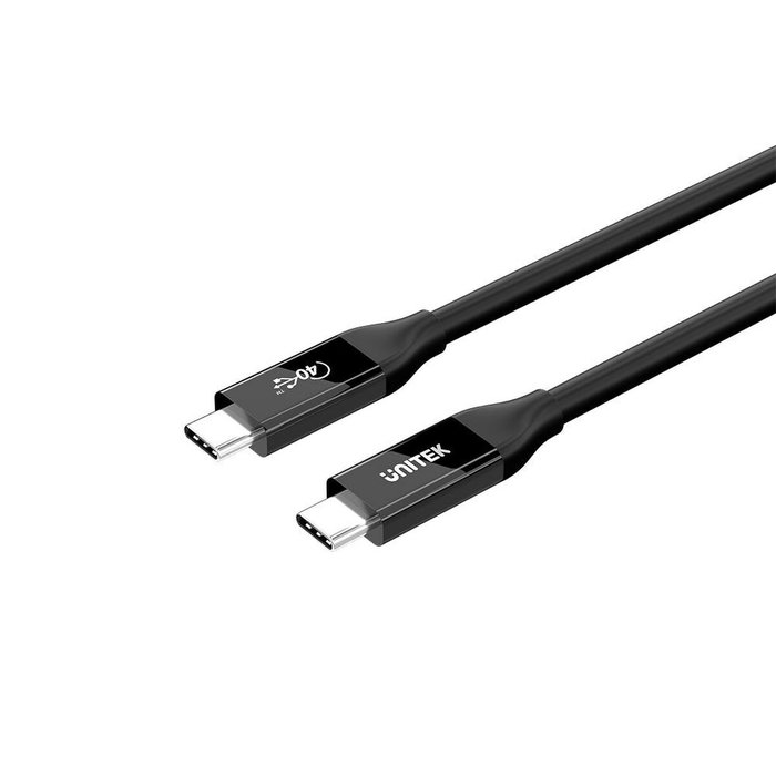 Unitek Câble USB-C C14100ABK01-2M Noir 2 m