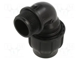 GEBO Connecteur de serrage coudé 90° G 1 1/4'' extérieur