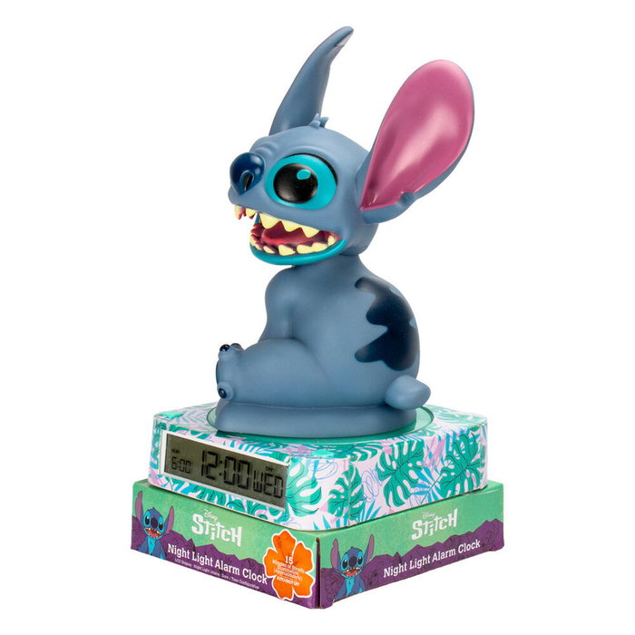 KIDS LICENSING Lampe 3D Réveil Stitch Disney KIDS LICENSING Lampe 3D Réveil Stitch Disney