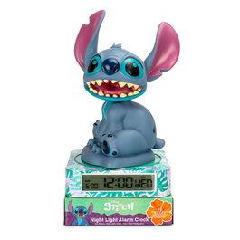 KIDS LICENSING Lampe 3D Réveil Stitch Disney