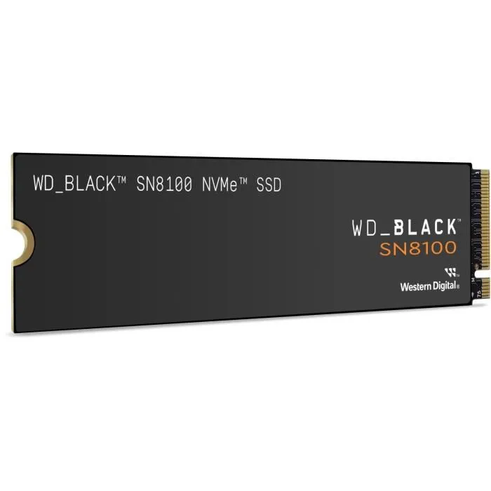 Western Digital WD Black SN8100 2 To SSD M.2 NVMe PCIe Gen5x4