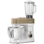 Sencor STM 3787CH - Robot pâtissier 5 L, 1200 W, 6 vitesses, bol inox, éclairage LED, avec hachoir et mixeur