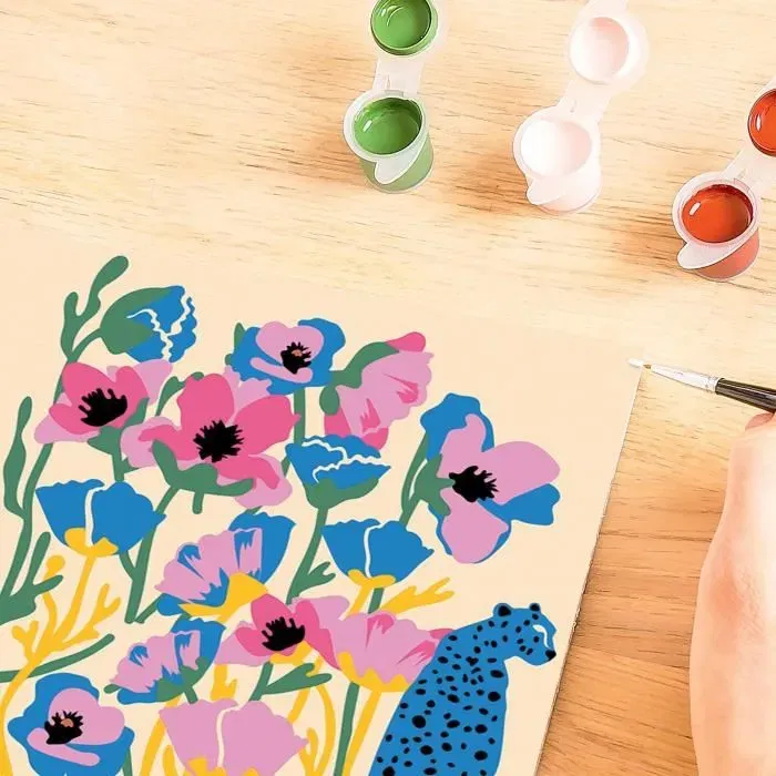 Ravensburger CreaArt Poppy - 20x20 cm - Peinture au numéro Adulte à partir de 12 ans - Édition limitée Jolane - Décoration murale