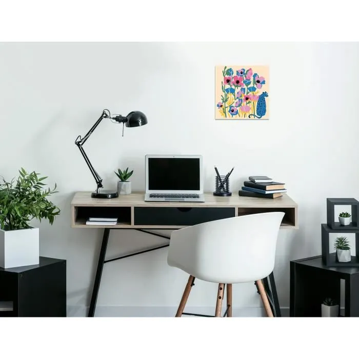 Ravensburger CreaArt Poppy - 20x20 cm - Peinture au numéro Adulte à partir de 12 ans - Édition limitée Jolane - Décoration murale