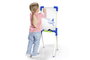 Chicos Pizarra junior - Tableau réversible junior 37x32x85 cm incluant 12 pièces, pour enfants de 3 à 7 ans