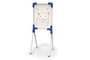 Chicos Pizarra junior - Tableau réversible junior 37x32x85 cm incluant 12 pièces, pour enfants de 3 à 7 ans