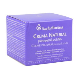 Esential Aroms Crème Naturelle Personnalisée avec Extrait de Lierre 40g