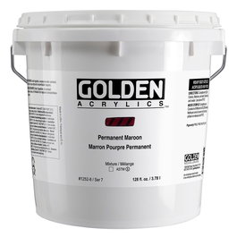 Golden Peinture Acrylique Heavy Body Granate Permanente 3,78 L