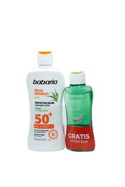 Babaria - Lait solaire protecteur F50 pour peaux sensibles - 100 ml