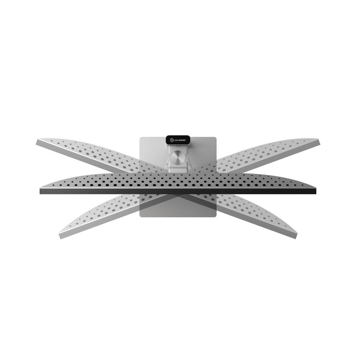 Alogic Clarity Max 32 pouces UHD 4K Moniteur avec USB-C 65W IPS Silver