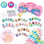 Aquabeads Mon coffret de manucure Barbie