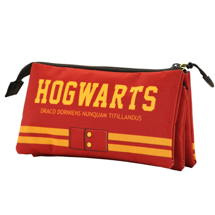 Karactermania Coffret triple Harry Potter Griffindor - Porte-tout 12 x 22 x 7 cm