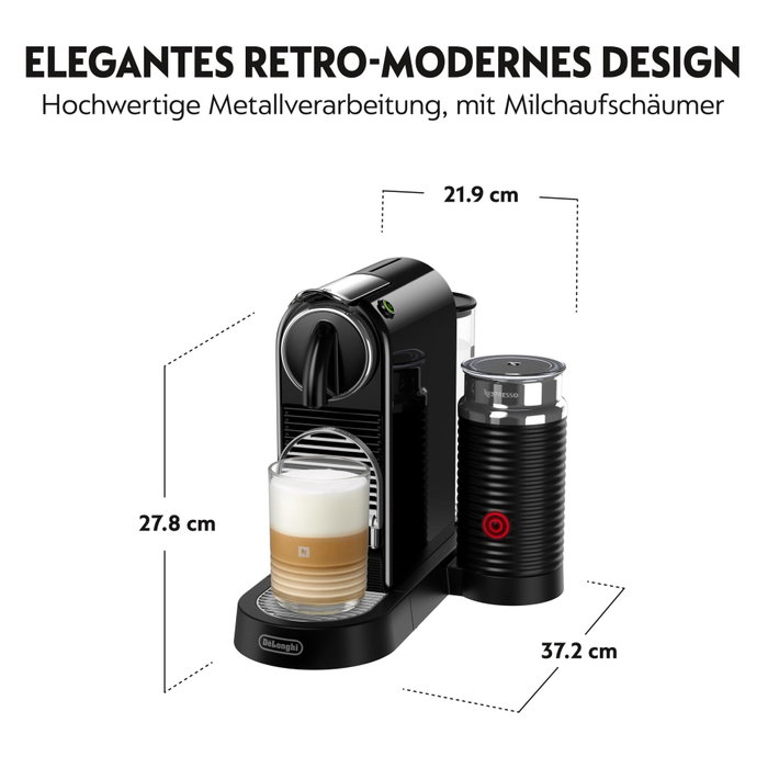 De'Longhi Nespresso CitiZ&Milk EN 267.BAE Noir