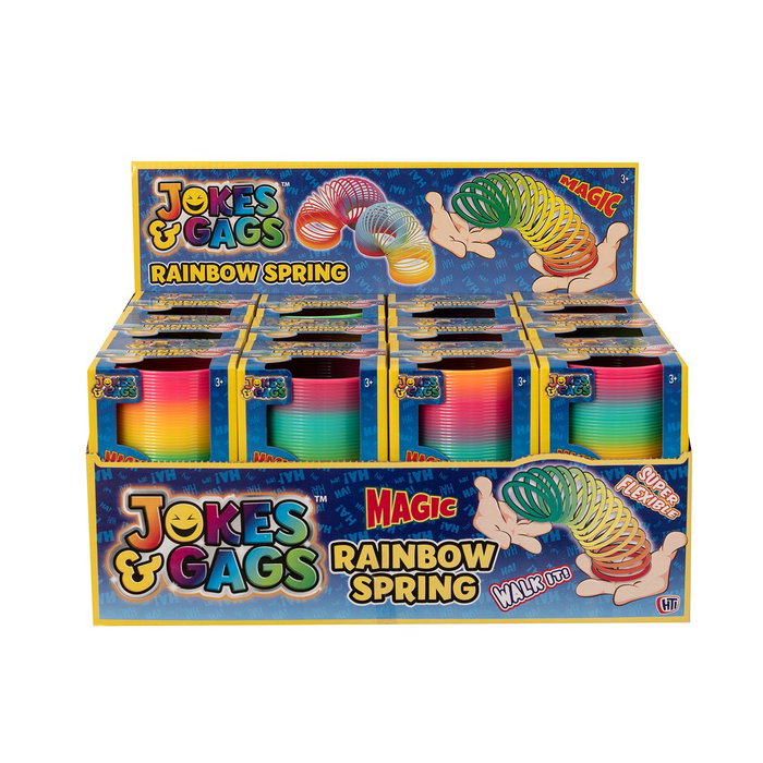 HTI - Jeu de 24 ressorts multicolores pour activités créatives - Haute qualité, élastiques, durables - Multilingue - À partir de 3 ans