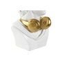 Home ESPRIT Figurine Décorative Buste Blanc et Doré