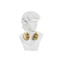Home ESPRIT Figurine Décorative Buste Blanc et Doré