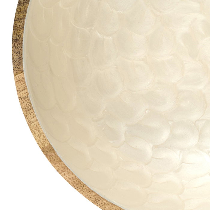 Home Deco Factory Bol Nerina en bois de manguier, 15 cm