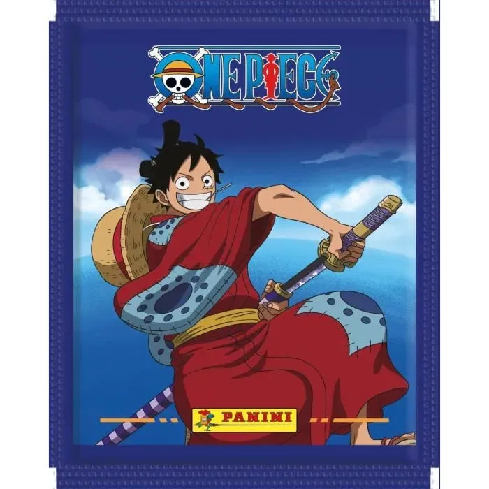 Panini One Piece Road To Egghead - Boîte de 64 cartes - Inclut 8 pochettes et album - Collection de stickers manga