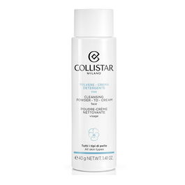 Collistar Powder-To-Cream Poudre Nettoyante Exfoliante, Transformation Poudre en Crème, 40 g