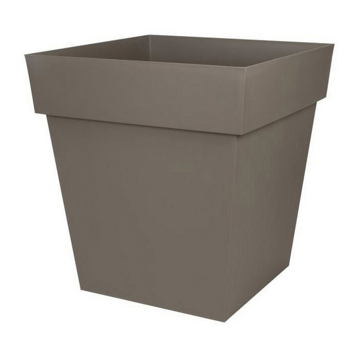 Colorant Universel Pot de fleur Toscane Carré Taupe 87L Colorant Universel Pot de fleur Toscane Carré Taupe 87L