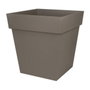 Colorant Universel Pot de fleur Toscane Carré Taupe 87L