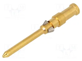 HARTING Contact mâle industriel Han® D R 15-STI-C-0,14 QMM (AU) de type HDC