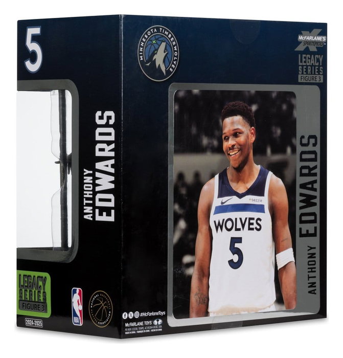 McFarlane Toys NBA McFarlane's SportsPicks Anthony Edwards (Minnesota Timberwolves)