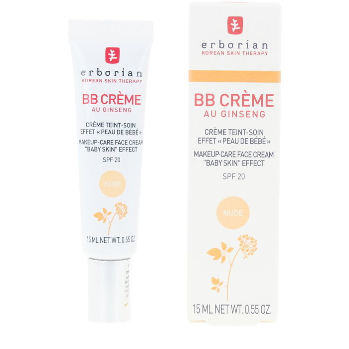 Erborian BB Crème au Ginseng SPF20 Nude 15 ml