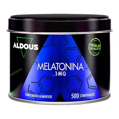 ALDOUS BIO Mélatonine Pure 1mg 500 Comprimés ALDOUS BIO Mélatonine Pure 1mg 500 Comprimés