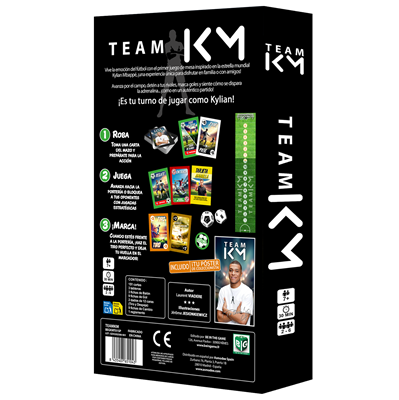 Big in Game Team KM Jeu de société football stratégie à partir de 7 ans 2-6 joueurs BEGKMT01SP Big in Game Team KM Jeu de société football stratégie à partir de 7 ans 2-6 joueurs BEGKMT01SP