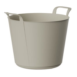 Plastiken Panier de capacité 42l Beige