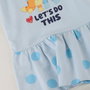 Robe Bluey Bleu clair