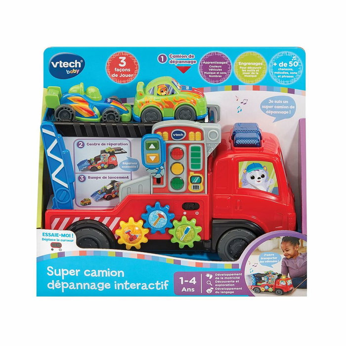 Vtech Baby Super Camion Dépannage Interactif Multicolore Vtech Baby Super Camion Dépannage Interactif Multicolore