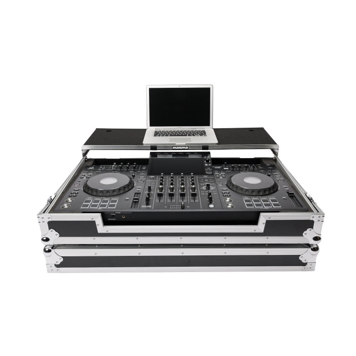 Magma Dj-Controller Workstation Xdj-Az / Xdj-Xz Flight Case Contreplaqué 9 mm Aluminium avec Roues et Plateforme Portable - Protection DJ Magma Dj-Controller Workstation Xdj-Az / Xdj-Xz Flight Case Contreplaqué 9 mm Aluminium avec Roues et Plateforme Portable - Protection DJ