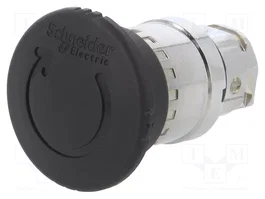 SCHNEIDER ELECTRIC Harmony XB4 Bouton-poussoir Champignon Noir 2 Positions Stables IP66