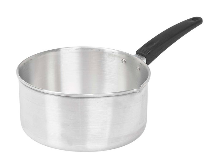 KINVARA Cazo Aluminio 20cm Plata 3L