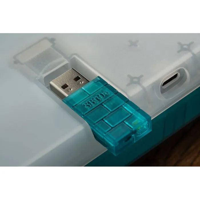 Just For Games Clavier mécanique gamer 8BitDo - QWERTY - Rétroéclairé