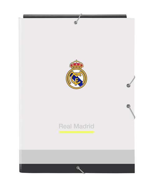 Safta Chemise à 3 rabats Real Madrid équipement 25/26 - 26 x 33.5 x 2.5 cm Safta Chemise à 3 rabats Real Madrid équipement 25/26 - 26 x 33.5 x 2.5 cm