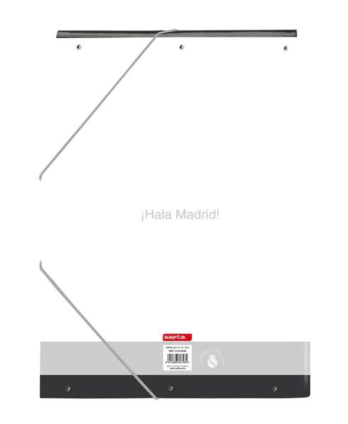 Safta Chemise à 3 rabats Real Madrid équipement 25/26 - 26 x 33.5 x 2.5 cm Safta Chemise à 3 rabats Real Madrid équipement 25/26 - 26 x 33.5 x 2.5 cm