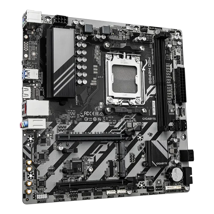 GIGABYTE Carte mère B840M D2H Micro-ATX Chipset AMD B840 DDR5 PCIe 5.0