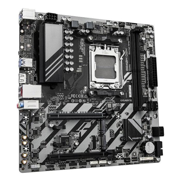 Gigabyte B840M D2H Carte mère Micro-ATX Socket AM5 DDR5 M.2 LAN 2.5GbE HDMI