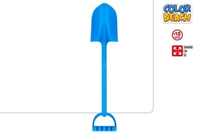 Color Baby Pala de playa Color Beach 52 cm - Pelle de plage pour enfants à partir de 18 mois - Modèles assortis