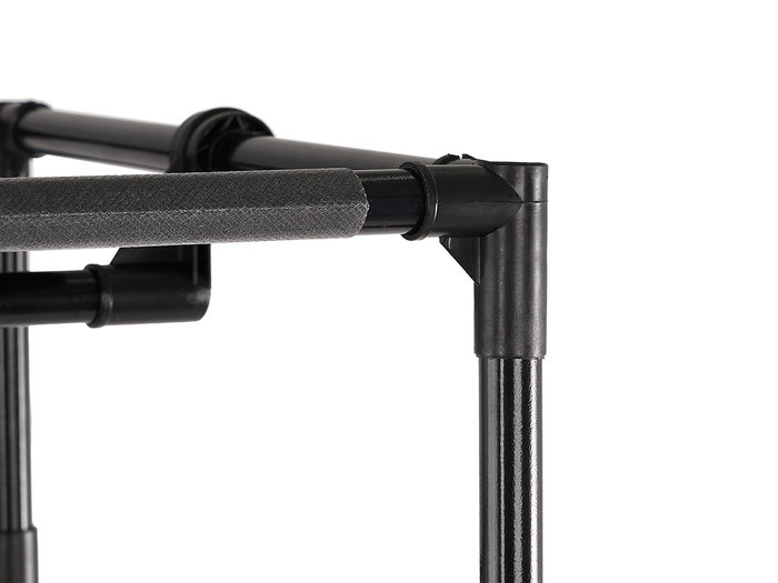 Kipit Armario Organizador Doble Percha 52x28x8 cm Noir Métal Plastique PP Tissu (Set de 6) Kipit Armario Organizador Doble Percha 52x28x8 cm Noir Métal Plastique PP Tissu (Set de 6)
