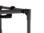 Kipit Armario Organizador Doble Percha 52x28x8 cm Noir Métal Plastique PP Tissu (Set de 6)