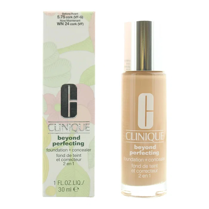 Clinique Beyond Perfecting Fond de teint liquide & correcteur 2-en-1, 575, Liège Clinique Beyond Perfecting Fond de teint liquide & correcteur 2-en-1, 575, Liège