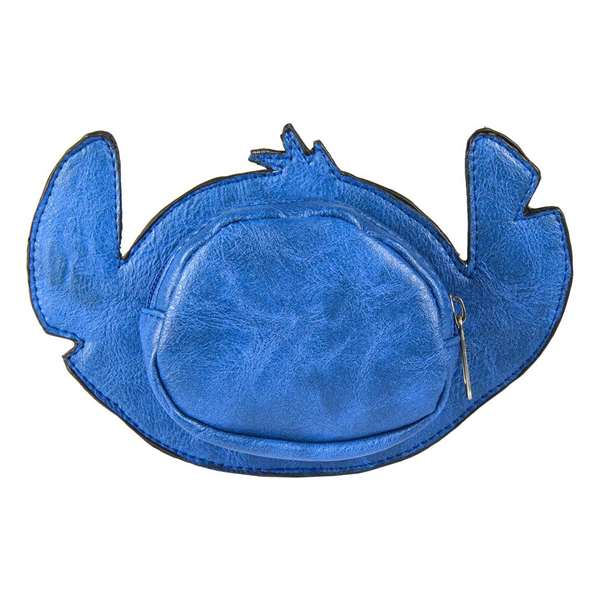 Cerdá Porte-monnaie portefeuille Stitch 11,5 x 11,0 x 2,5 cm pour enfant - Bleu