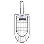Quid Cesta Barco Gastro Black Métal Noir 23,5x12,5x7,5 cm